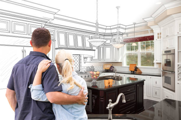 Professional Cabinet Refacing technician working in Pitman, NJ